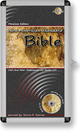 For over 25 years, Casscom Media has been a leading manufacturer of Audio Bibles, CD Bibles, DVD Bibles, MP-3 Audio Bibles and many other types of Audio Bible formats.  The Audio Bible industry has changed from Audio Cassette Bibles to Audio Bibles on CD, Audio Bibles on MP-3 CD and even Audio Bibles on DVD.  The Audio Bible is perfect for active people on the go, as well as an important tool for Scripture learning at home.